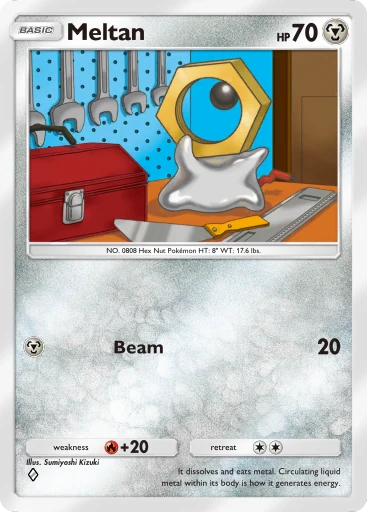 Meltan card image