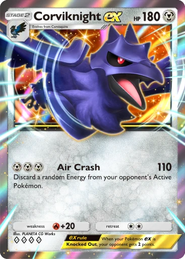 Corviknight ex card image