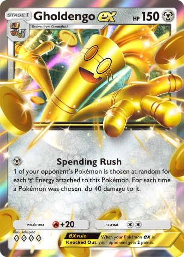 Gholdengo ex card image