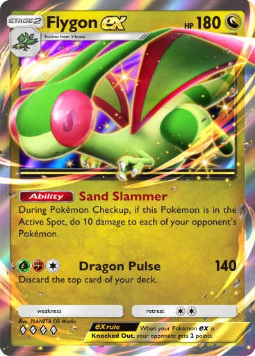 Flygon ex card image