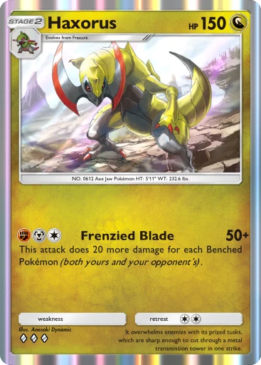 Haxorus card image