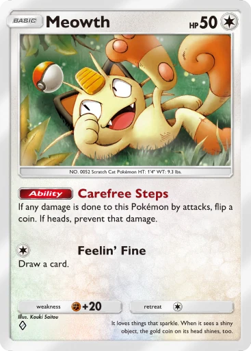 Meowth card image