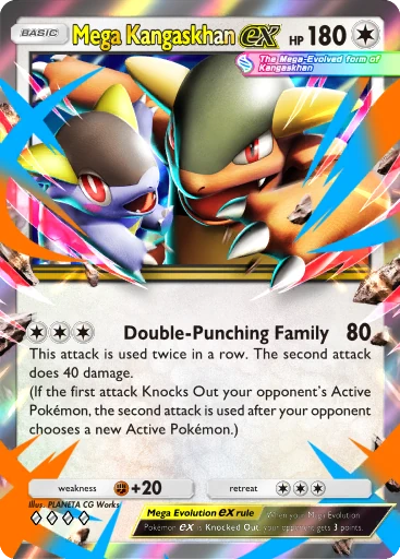 Mega Kangaskhan ex card image