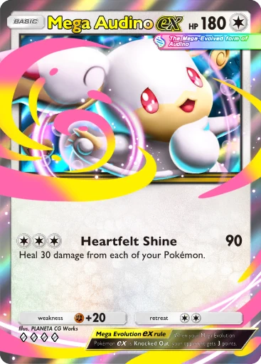 Mega Audino ex card image