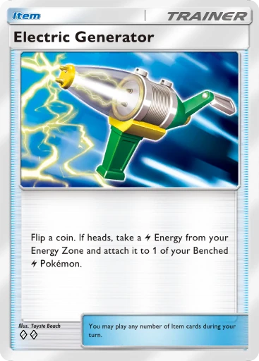 Electric Generator card image