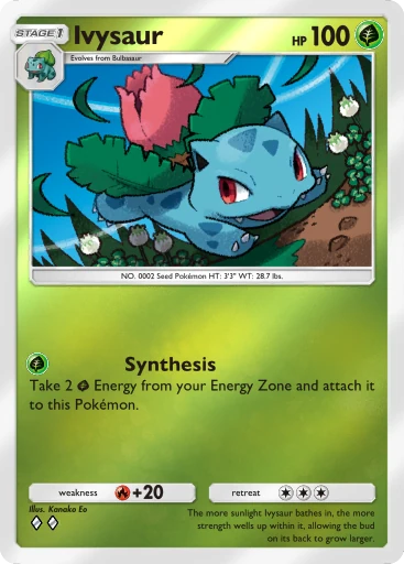 Ivysaur card image