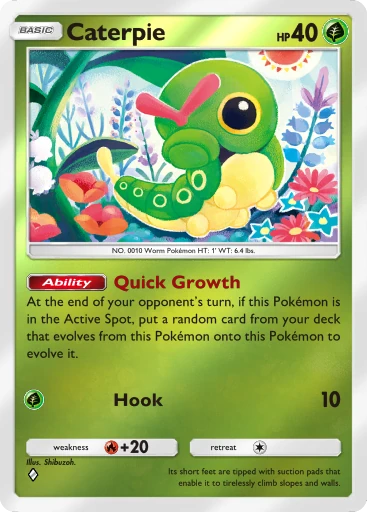Caterpie card image