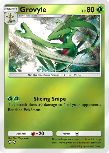 Grovyle card image