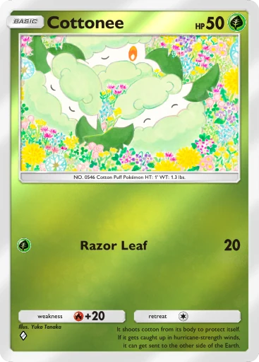 Cottonee card image