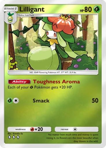Lilligant card image