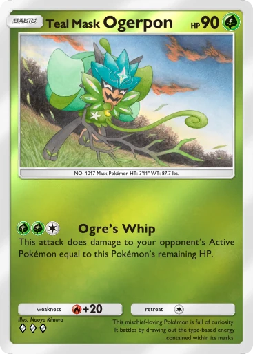 Teal Mask Ogerpon card image