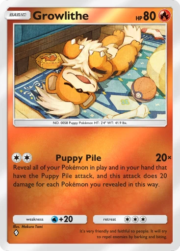 Growlithe card image