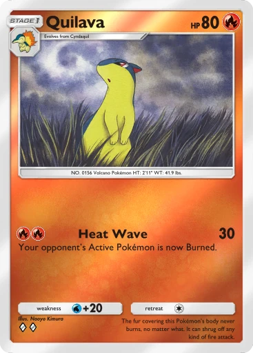 Quilava card image