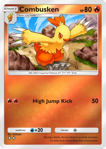 Combusken card image