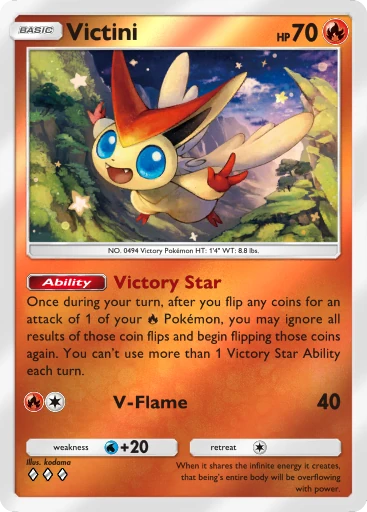 Victini card image