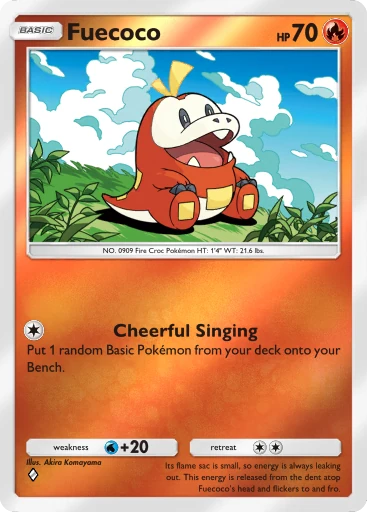 Fuecoco card image
