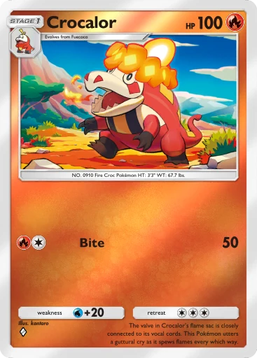 Crocalor card image