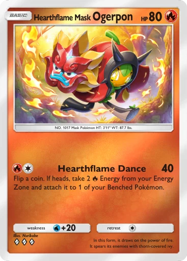 Hearthflame Mask Ogerpon card image