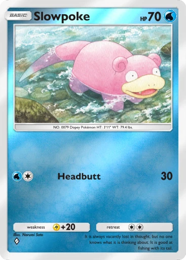 Slowpoke card image