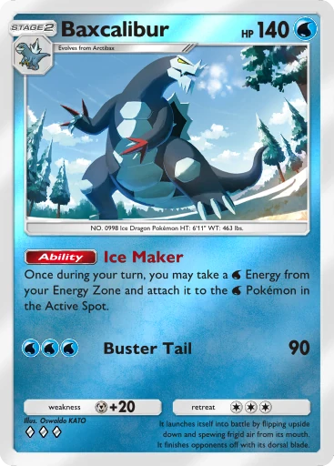 Baxcalibur card image