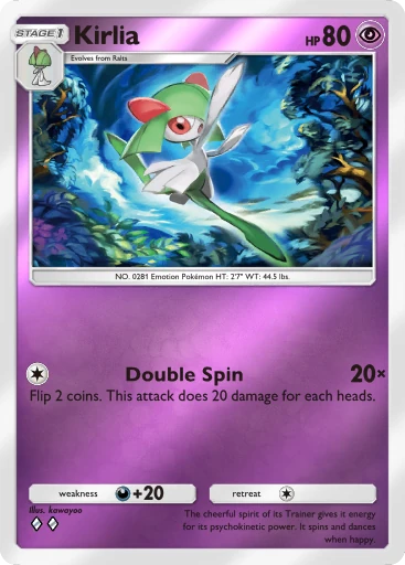Kirlia card image