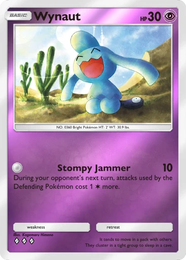 Wynaut card image