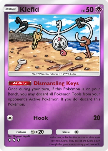 Klefki card image