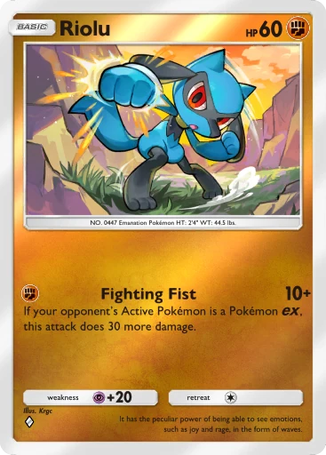 Riolu card image