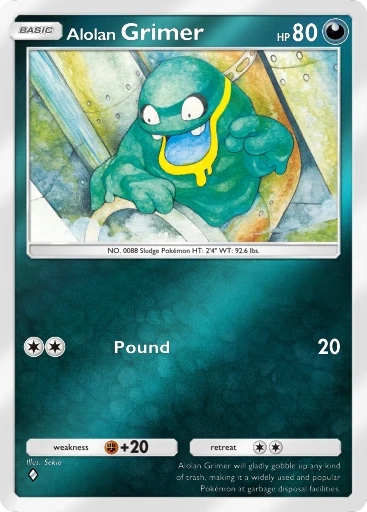 Alolan Grimer card image