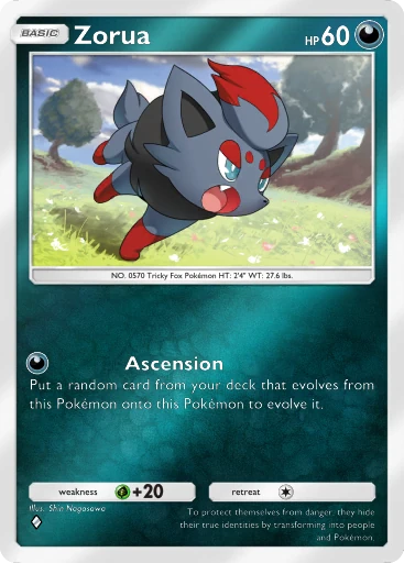 Zorua card image