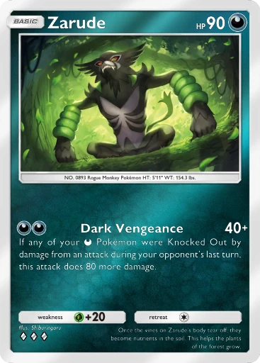 Zarude card image