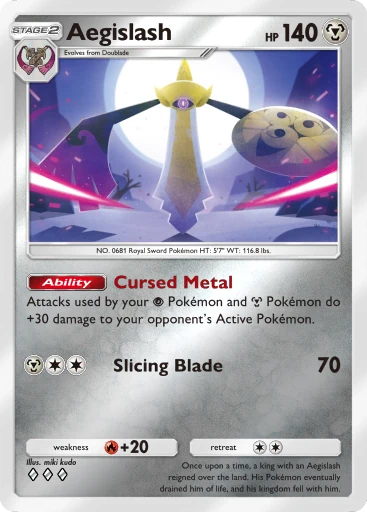 Aegislash card image