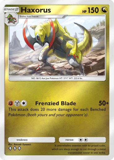 Haxorus card image