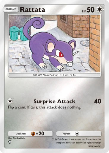 Rattata card image