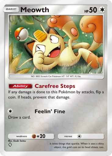 Meowth card image