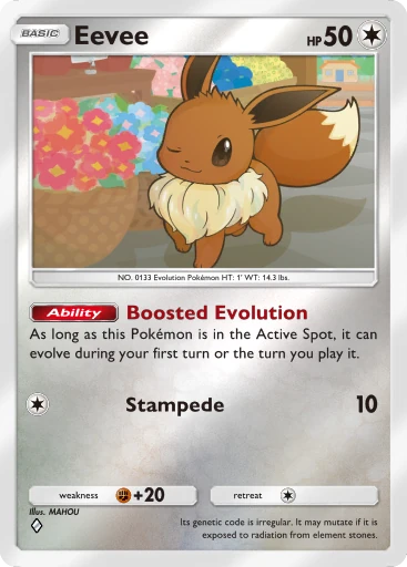 Eevee card image