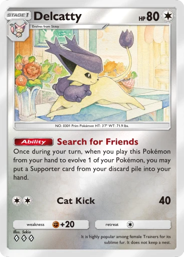 Delcatty card image