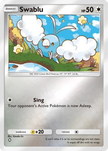Swablu card image
