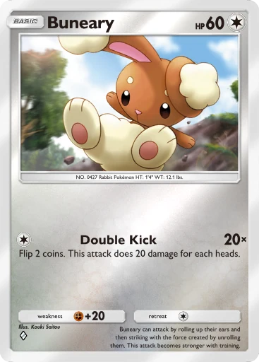 Buneary card image