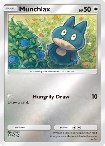 Munchlax card image