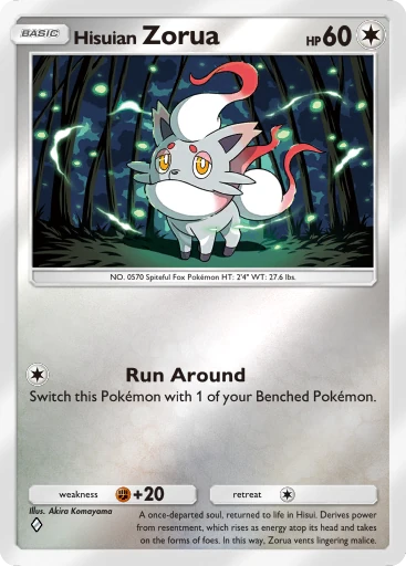 Hisuian Zorua card image