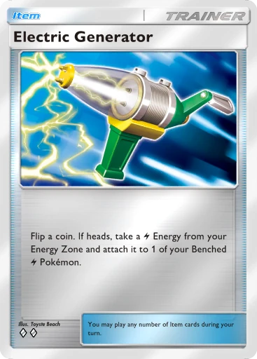 Electric Generator card image