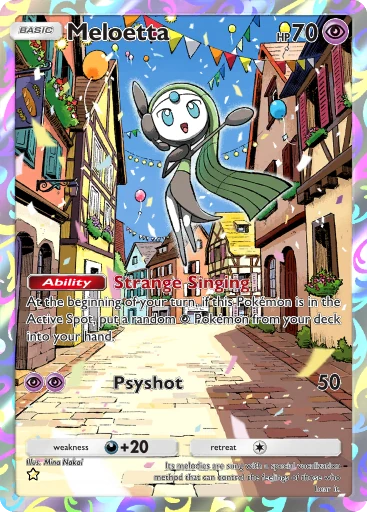 Meloetta card image