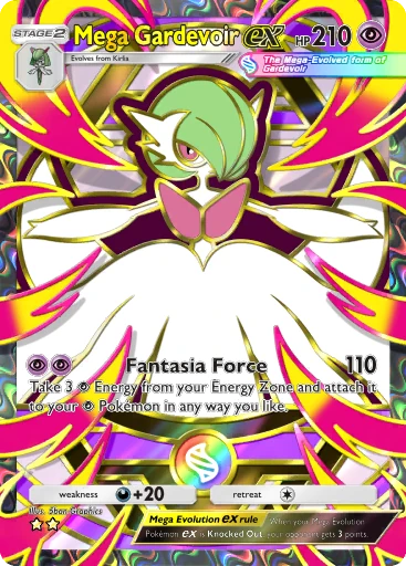 Mega Gardevoir ex card image