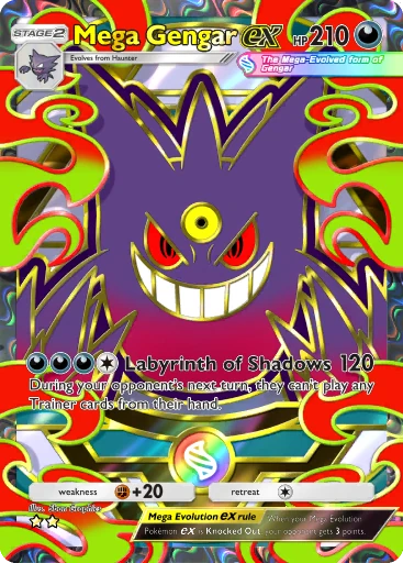 Mega Gengar ex card image