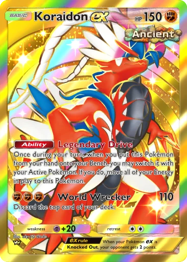 Koraidon ex card image