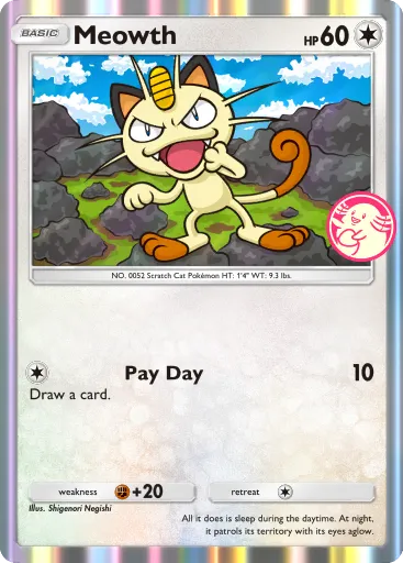 Meowth card image