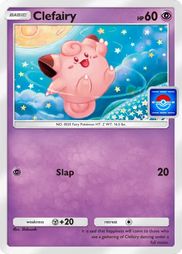 Clefairy card image