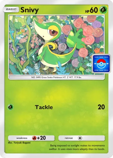 Snivy card image