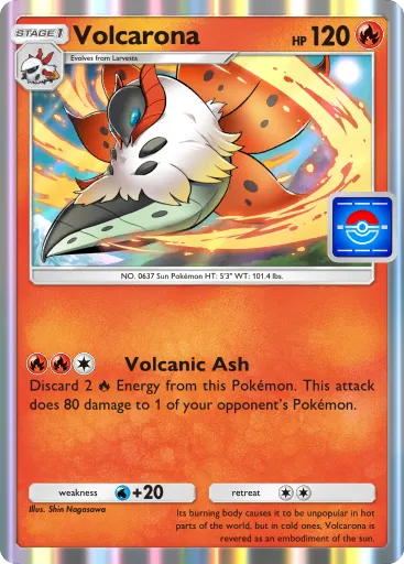 Volcarona card image